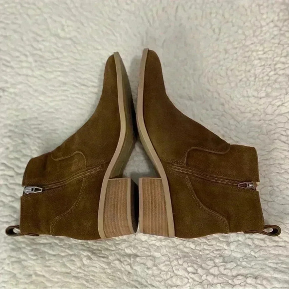 Dolce Vita Able Brown Suede Leather Bootie Size 8.5 - Picture 6 of 11